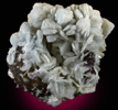 Barite on Fluorite from Crystal #1 Mine, Cave-in-Rock District, Hardin County, Illinois