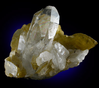 Siderite and Quartz from Morro Velho Mine, Nova Lima, Minas Gerais, Brazil