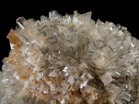 Hemimorphite and Calcite from Mina Ojuela, Mapimi, Durango, Mexico