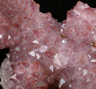 Quartz var. Amethyst with Goethite inclusions from Thunder Bay District, Ontario, Canada