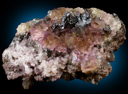 Fluorite with Hydrocarbon inclusions from Cave-in-Rock District, Hardin County, Illinois