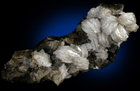 Barite on Fluorite from Rosiclare District, Hardin County, Illinois