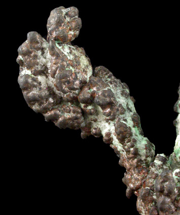 Copper - crystallized from Bisbee, Warren District, Cochise County, Arizona