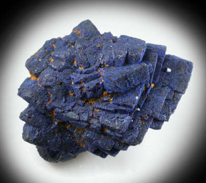 Azurite Nodule from Blue Ball Mine, 4.8 km south of Miami, Gila County, Arizona