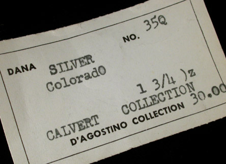 Silver from Colorado