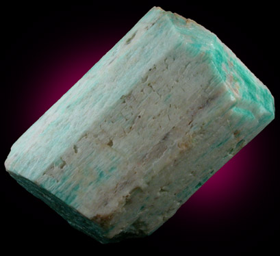 Microcline var. Amazonite from Pike's Peak Batholith, El Paso County, Colorado