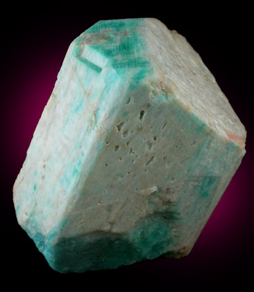 Microcline var. Amazonite from Pike's Peak Batholith, El Paso County, Colorado