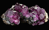 Fluorite on Sphalerite from Rosiclare District, Hardin County, Illinois