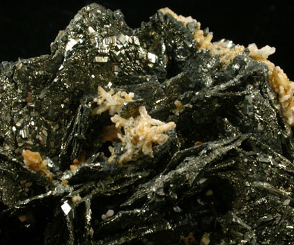 Pyrite pseudomorphs after Pyrrhotite from Noche Buena Mine, Mazapil, Zacatecas, Mexico