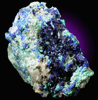 Azurite, Cerussite, Malachite from Proprietary Mine, Broken Hill, New South Wales, Australia
