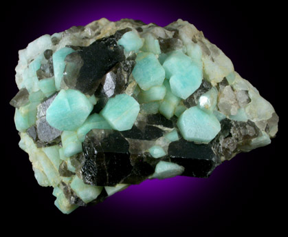 Microcline var. Amazonite from Qui-Buc #7 Claim, Teller County, Colorado