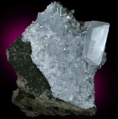 Celestine from Scofield Quarry, Maybee, Monroe County, Michigan