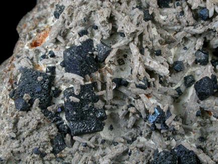 Brookite on Quartz from Magnet Cove, Hot Spring County, Arkansas