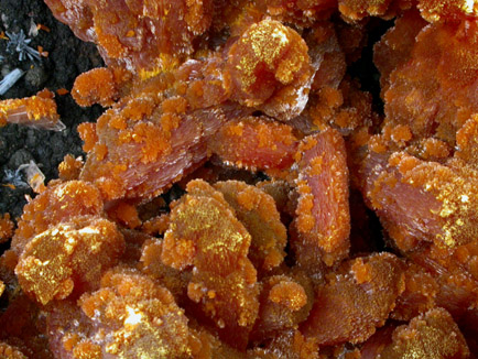 Orpiment from Quiruvilca District, Santiago de Chuco Province, La Libertad Department, Peru