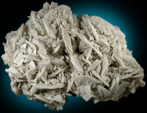 Calcite pseudomorphs after Glauberite from Chihuahua, Mexico
