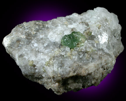 Andradite Garnet var. Demantoid from Farm Tubussis, Erongo Mountains, Namibia