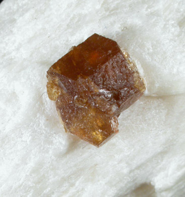 Spessartine Garnet in Talc from Kohistan, Pakistan