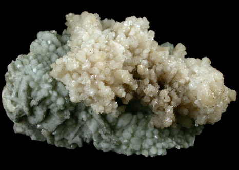 Dolomite on Quartz from Dognecea, Banat Mountains, Romania