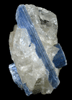 Kyanite in Quartz from Barra do Salinas, Coronel Murta, Minas Gerais, Brazil