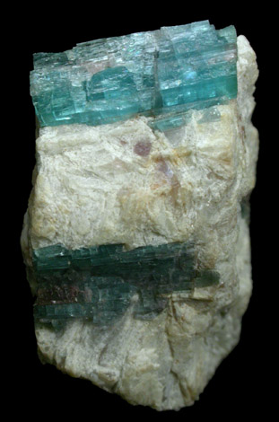 Elbaite var. Paraiba Blue Tourmaline from So Jos da Batalha, Paraba, Brazil