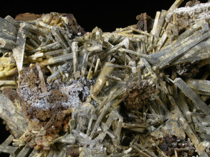 Stibiconite pseudomorph after Stibnite from Mina San Jos, 10 km south of Real de Catorce, San Luis Potosi, Mexico