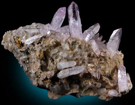 Quartz var. Amethyst from Piedra Parada, near Las Vigas, Tatatila, Veracruz, Mexico