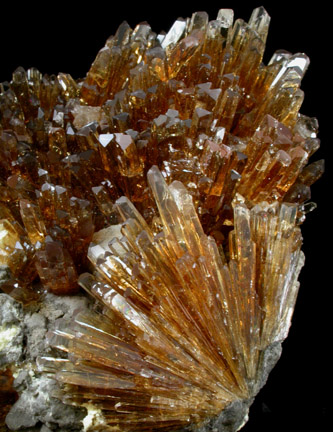 Barite with Sulfur from Machow Mine, Tarnobrzeg, Poland