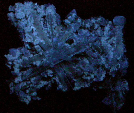 Celestine with Calcite from Maumee Stone Quarry, Lime City, Ohio