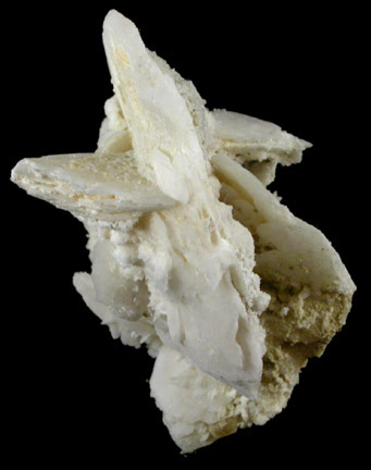 Calcite pseudomorphs after Glauberite from Chihuahua, Mexico