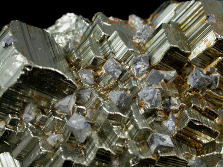 Pyrite with Galena from Four Metals Mine, Patagonia Mining District, Santa Cruz County, Arizona