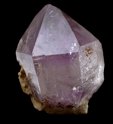 Quartz var. Amethyst from farm near Rice, Prince Edward County, Virginia