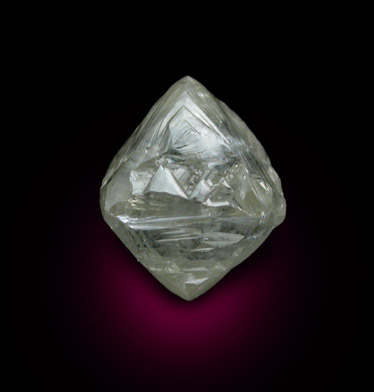 Diamond (2.40 carat octahedral crystal) from Mbuji-Mayi (Miba), Democratic Republic of the Congo