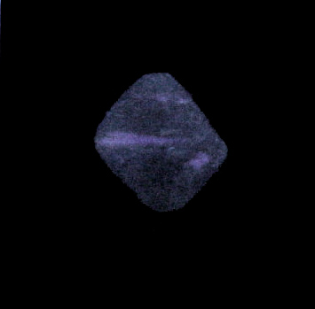 Diamond (1.20 carat octahedral crystal) from Mbuji-Mayi (Miba), Democratic Republic of the Congo