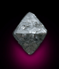 Diamond (1.99 carat octahedral crystal) from Mbuji-Mayi (Miba), Democratic Republic of the Congo