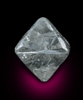 Diamond (2.49 carat octahedral crystal) from Mbuji-Mayi (Miba), Democratic Republic of the Congo