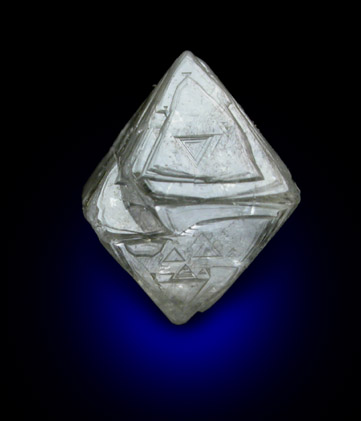 Diamond (2.72 carat octahedral crystal) from Mbuji-Mayi (Miba), Democratic Republic of the Congo