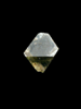 Diamond (0.43 carat octahedral crystal) from Northern Cape Province, South Africa