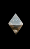 Diamond (0.45 carat octahedral crystal) from South Africa