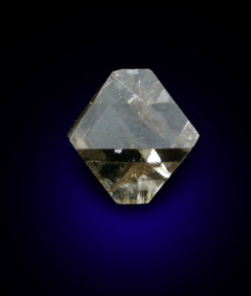 Diamond (0.56 carat octahedral crystal) from South Africa