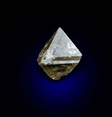 Diamond (0.30 carat octahedral crystal) from South Africa