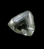 Diamond (1.15 carat macle, twinned crystal) from South Africa