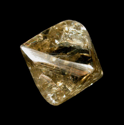 Diamond (3.83 carat octahedral crystal) from South Africa