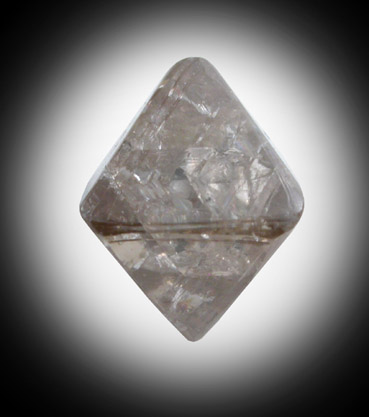Diamond (4.01 carat octahedral crystal) from South Africa