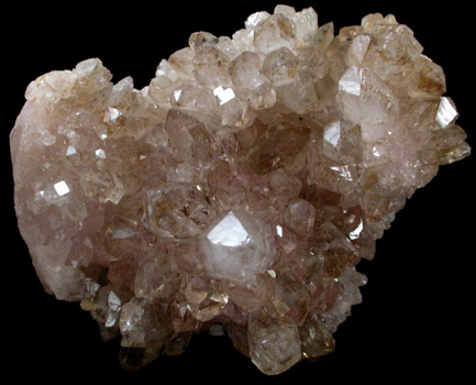 Quartz var. Smoky and Rose from Sapucaia, Galileia, Minas Gerais, Brazil