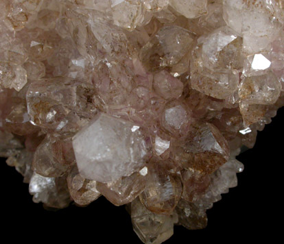 Quartz var. Smoky and Rose from Sapucaia, Galileia, Minas Gerais, Brazil