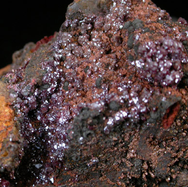 Cuprite from Bisbee, Warren District, Cochise County, Arizona