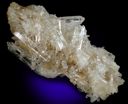 Quartz, Cookeite and Ankerite from Jeffrey Quarry, near North Little Rock, Pulaski County, Arkansas