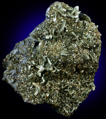 Marcasite on Sphalerite from Tri-State Lead-Zinc Mining District, near Joplin, Jasper County, Missouri