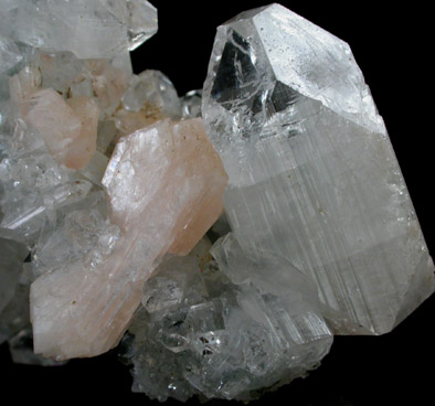 Apophyllite and Stilbite-Ca from Jalgaon, Maharashtra, India