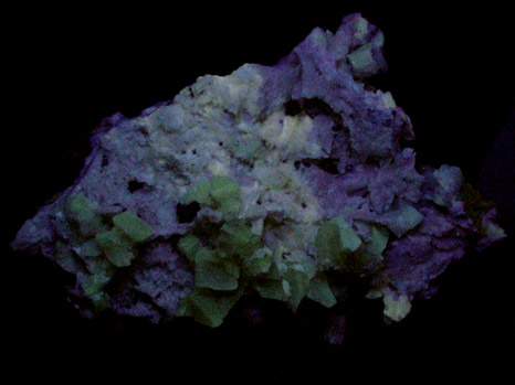 Barite, Fluorite, Calcite, Sphalerite from Minerva #1 Mine, Cave-in-Rock District, Hardin County, Illinois